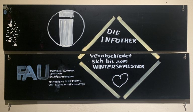 Die Infothek geht in die Semesterferien!