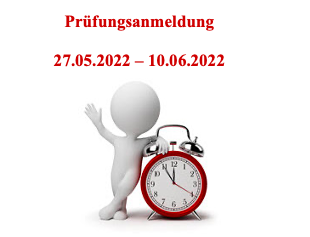 Zum Artikel "Prüfungsanmeldung im Sommersemester 2022"