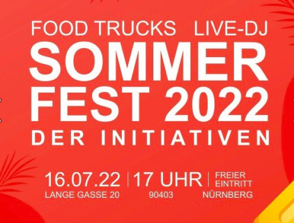 Zum Artikel "Sommerfest 2022 der Initiativen"